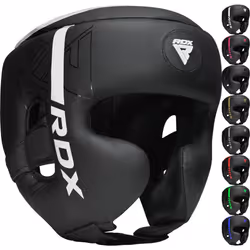 RDX Boxing Headgear MMA Training Adjustable Padded Kara Muay Thai He