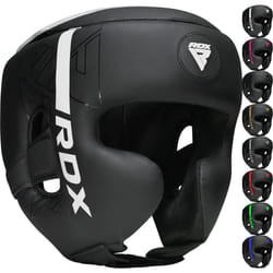 RDX Boxing Headgear  MMA Training  Adjustable Padded Kara Muay Thai He