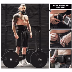 RDX Weight Lifting Belt AUTO LOCK  6.5