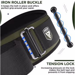 RDX Weight Lifting Belt AUTO LOCK  6.5