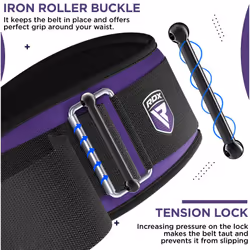 RDX Weight Lifting Belt AUTO LOCK  6.5