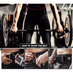 RDX Weight Lifting Belt AUTO LOCK  6.5