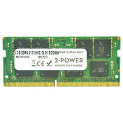 2-Power 8GB DDR4 2133MHz CL15 SoDIMM Memory - replaces 820570-001