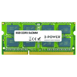 2-Power 8GB MultiSpeed 1066/1333/1600 MHz SODIMM Memory - replaces IN3