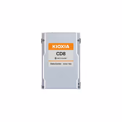 KIOXIA KCD8 series - SSD - 7680 GB - internal - 2.5" - U.2 PCIe 4.0 x4 (NVMe)