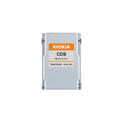 KIOXIA KCD8 series - SSD - 7680 GB - internal - 2.5" - U.2 PCIe 4.0 x4 (NVMe)