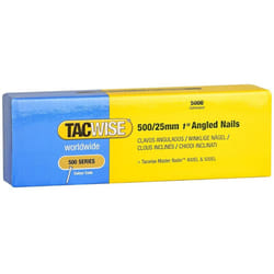 Tacwise Type 500/25mm Angled Nails for Nail Gun (Pack of 5000)