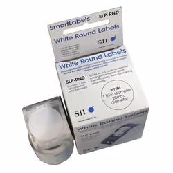 Seiko Instruments SLP-RND, White, Circle, 2.8 cm, 240 pc(s), 120 pc(s)