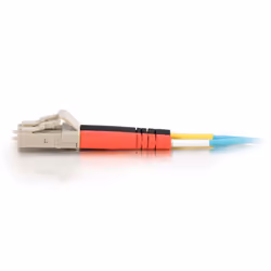 C2G 3m LC-LC 10Gb 50/125 OM3 Duplex Multimode PVC Fibre Optic Cable (LSZH) - Aqua - Additional view 4