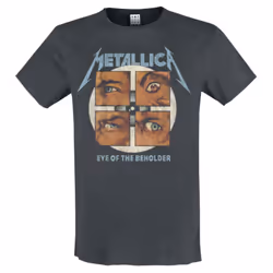 Metallica Eye Of The Beholder Amplified T Shirt - S, Charcoal