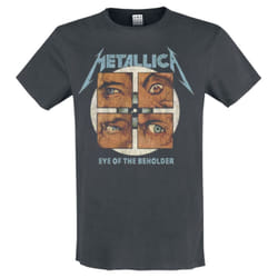 Metallica Eye Of The Beholder Amplified T Shirt - S, Charcoal