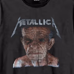 Metallica Neverland Amplified T Shirt - S, Charcoal