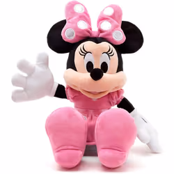 Disney Store Minnie Mouse Medium Soft Plush Toy, 45cm/17", Iconic