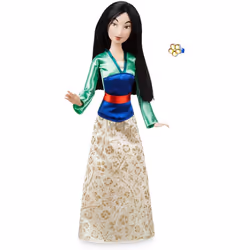 Disney Official Store Princess Mulan Classic Doll & Ring 30cm Tall