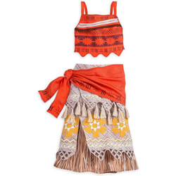 Disney Store Moana Costume For Kids, 2 Pc. Set, Polynesian