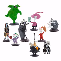 Disney Official Store The Nightmare Before Christmas Deluxe Figurine Figures Set