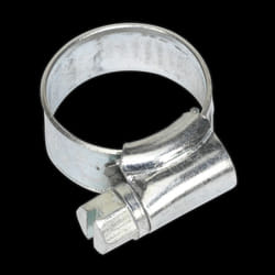 Hose Clip Zinc Plated &#216;8-14mm Pack of 30