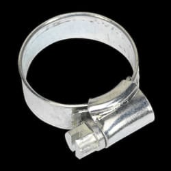 Hose Clip Zinc Plated &#216;16-22mm Pack of 30