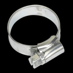 Hose Clip Zinc Plated &#216;19-29mm Pack of 20
