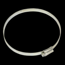Hose Clip Zinc Plated &#216;120-140mm Pack of 10