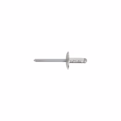 Sealey RM4827L Aluminium Multi-Grip Rivet Large Flange 4.8 x 27mm Pack of 100