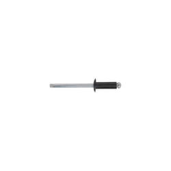 Sealey RAB4010S Aluminium Rivet Black Standard Flange 4 x 10mm Pack of 200