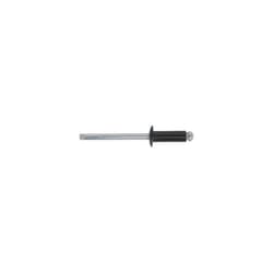 Sealey RAB4814S Aluminium Rivet Black Standard Flange 4.8 x 14mm Pack of 200