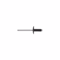 Sealey RAB4010L Aluminium Rivet Black Large Flange 4 x 10mm Pack of 200