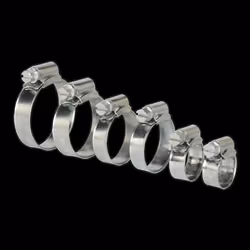 Hose Clip Assortment 30pc &#216;8-29mm Zinc Plated