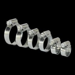 Hose Clip Assortment 30pc &#216;8-29mm Zinc Plated