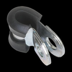 P-Clip Rubber Lined &#216;5mm Pack of 25