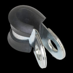 P-Clip Rubber Lined &#216;6mm Pack of 25