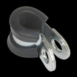 P-Clip Rubber Lined &#216;8mm Pack of 25