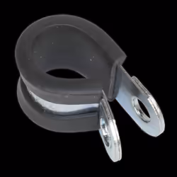 P-Clip Rubber Lined &#216;12/13mm Pack of 25