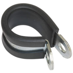 Sealey PCJ21 P-Clip Rubber Lined Ã21mm Pack of 25