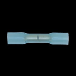 Heat Shrink Butt Connector Terminal &#216;5.8mm Blue Pack of 50