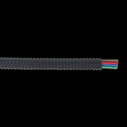 Convoluted Cable Sleeving Split &#216;7-10mm 10m