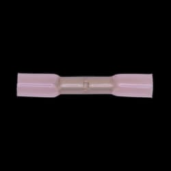 Heat Shrink Butt Connector Terminal &#216;4.8mm Red Pack of 100