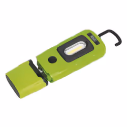 Sealey Led3601G Rechargeable 360? Inspection Lamp 2W Cob + 1W Led Green