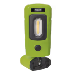 Sealey Led3601G Rechargeable 360? Inspection Lamp 2W Cob + 1W Led Green