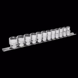 Socket Set 12pc 3/8"Sq Drive Lock-On? 6pt Metric