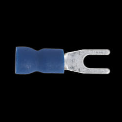 Easy-Entry Fork Terminal &#216;3.7mm (4BA) Blue Pack of 100