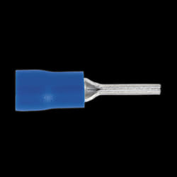 Easy-Entry Pin Terminal 12 x &#216;1.9mm Blue Pack of 100