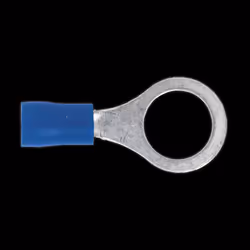 Easy-Entry Ring Terminal Ø10.5mm (3/8") Blue Pack of 100