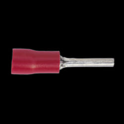 Easy-Entry Pin Terminal 12 x &#216;1.9mm Red Pack of 100