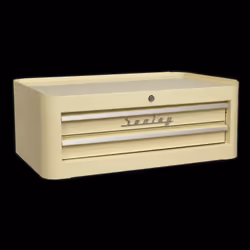 Mid-Box 2 Drawer Retro Style
