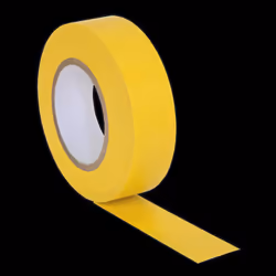 PVC Insulating Tape 19mm x 20m Yellow Pack of 10