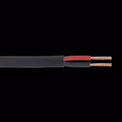 Automotive Cable Thick Wall Flat Twin 2 x 1mm&#178; 14/0.30mm 30m Black
