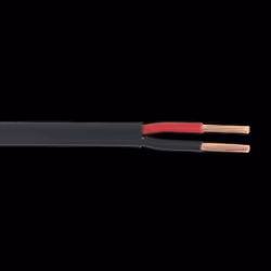 Automotive Cable Thin Wall Flat Twin 2 x 2mm&#178; 28/0.30mm 30m Black