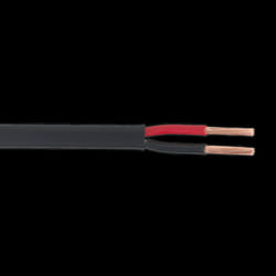 Automotive Cable Thin Wall Flat Twin 2 x 2mm&#178; 28/0.30mm 30m Black